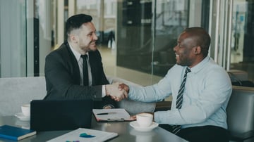 Business partnering with a vendor with a Vendor Risk Management system in place.