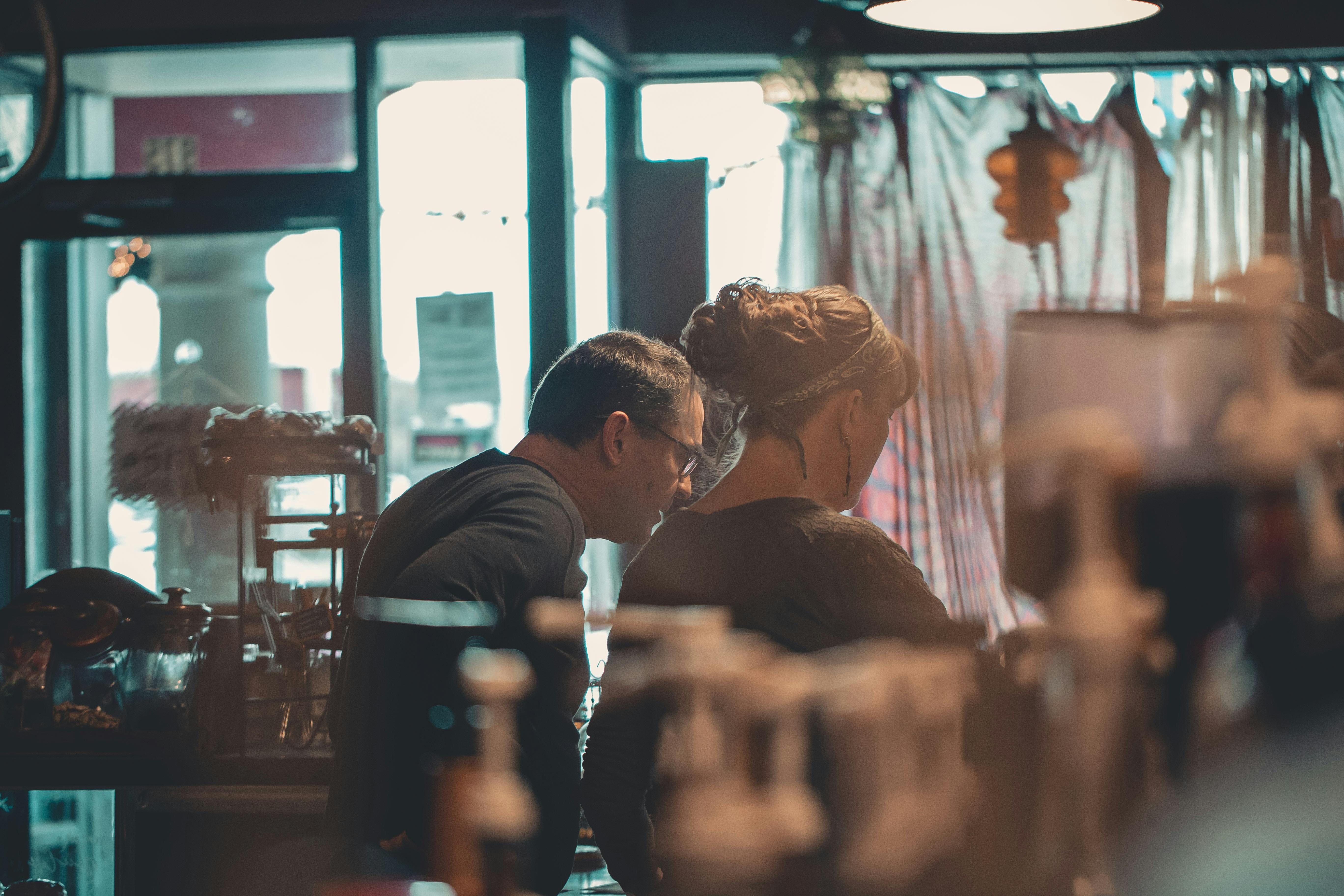 Small business owner dealing with Cyber Security